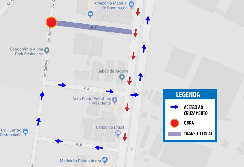 Cruzamento da avenida Heráclito Rollemberg terá novo acesso a partir de quinta-feira - SMTT Aracaju
